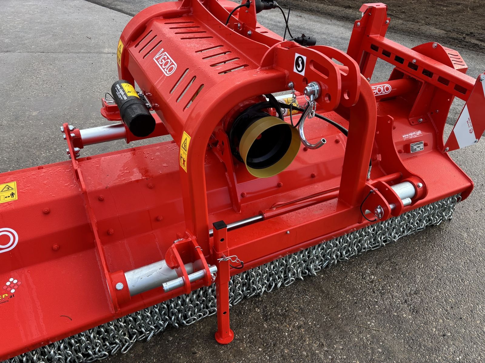 Mulchgerät & Häckselgerät del tipo Vigolo MX2 R 280, Neumaschine In Starrein (Immagine 11)