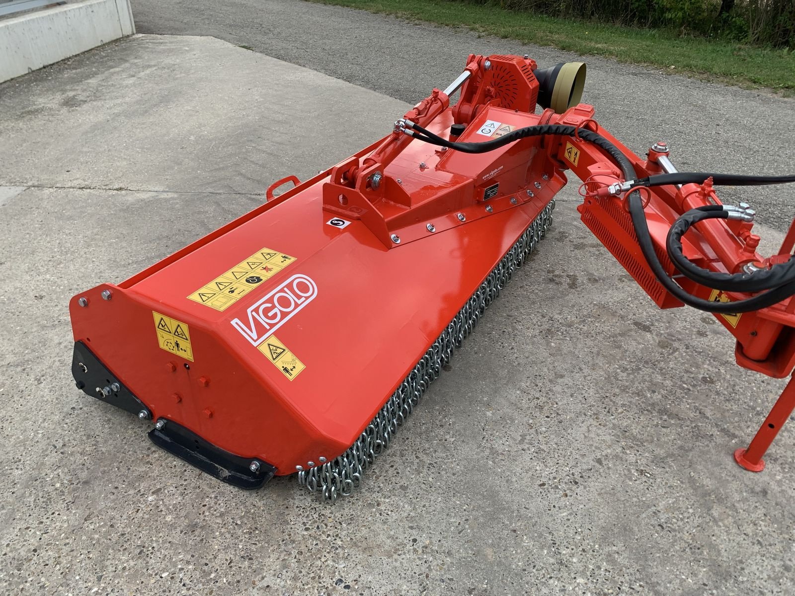 Mulchgerät & Häckselgerät Türe ait Vigolo SGE 2/200, Neumaschine içinde Starrein (resim 5)