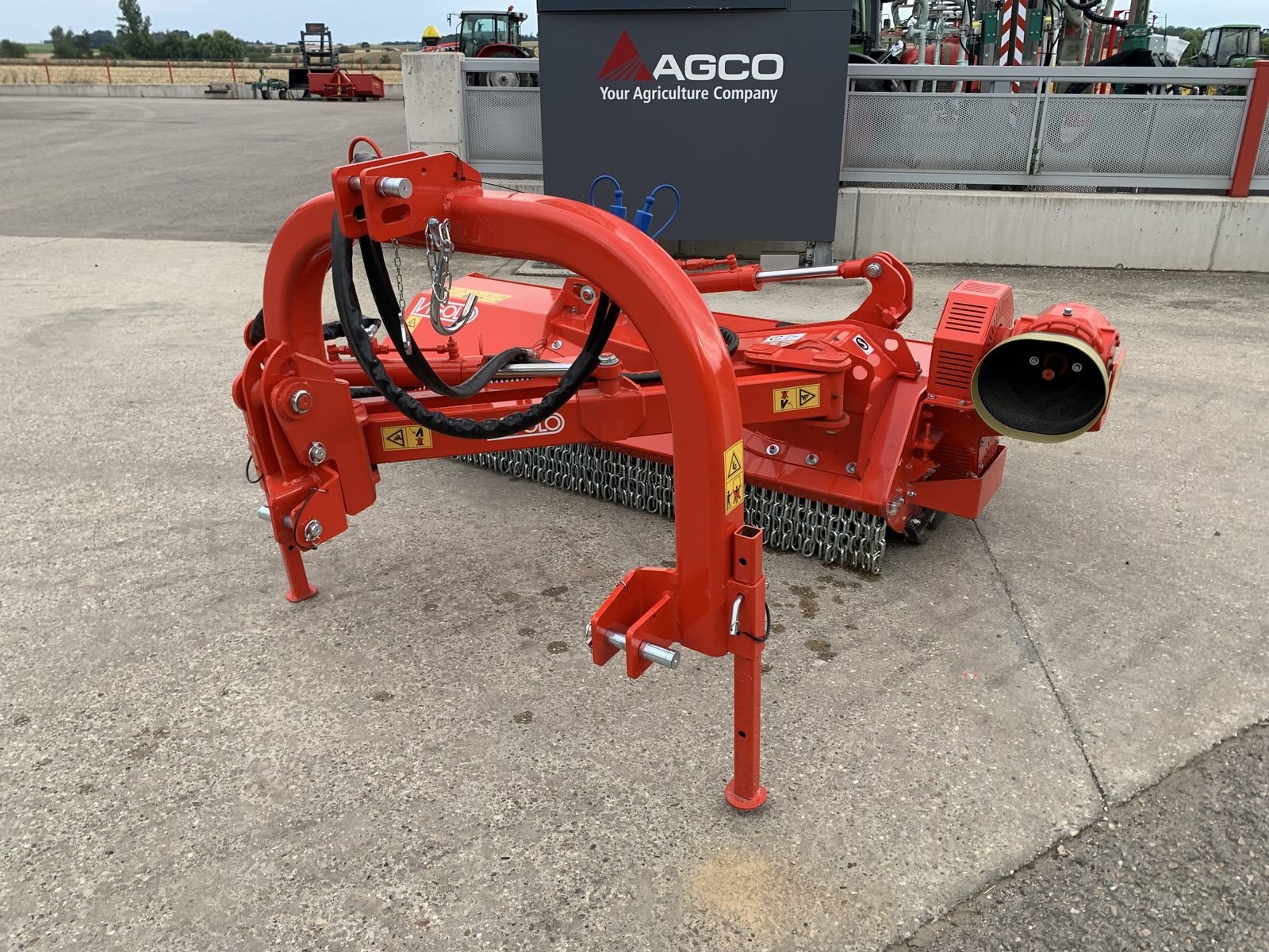 Mulchgerät & Häckselgerät Türe ait Vigolo SGE 2/200, Neumaschine içinde Starrein (resim 2)