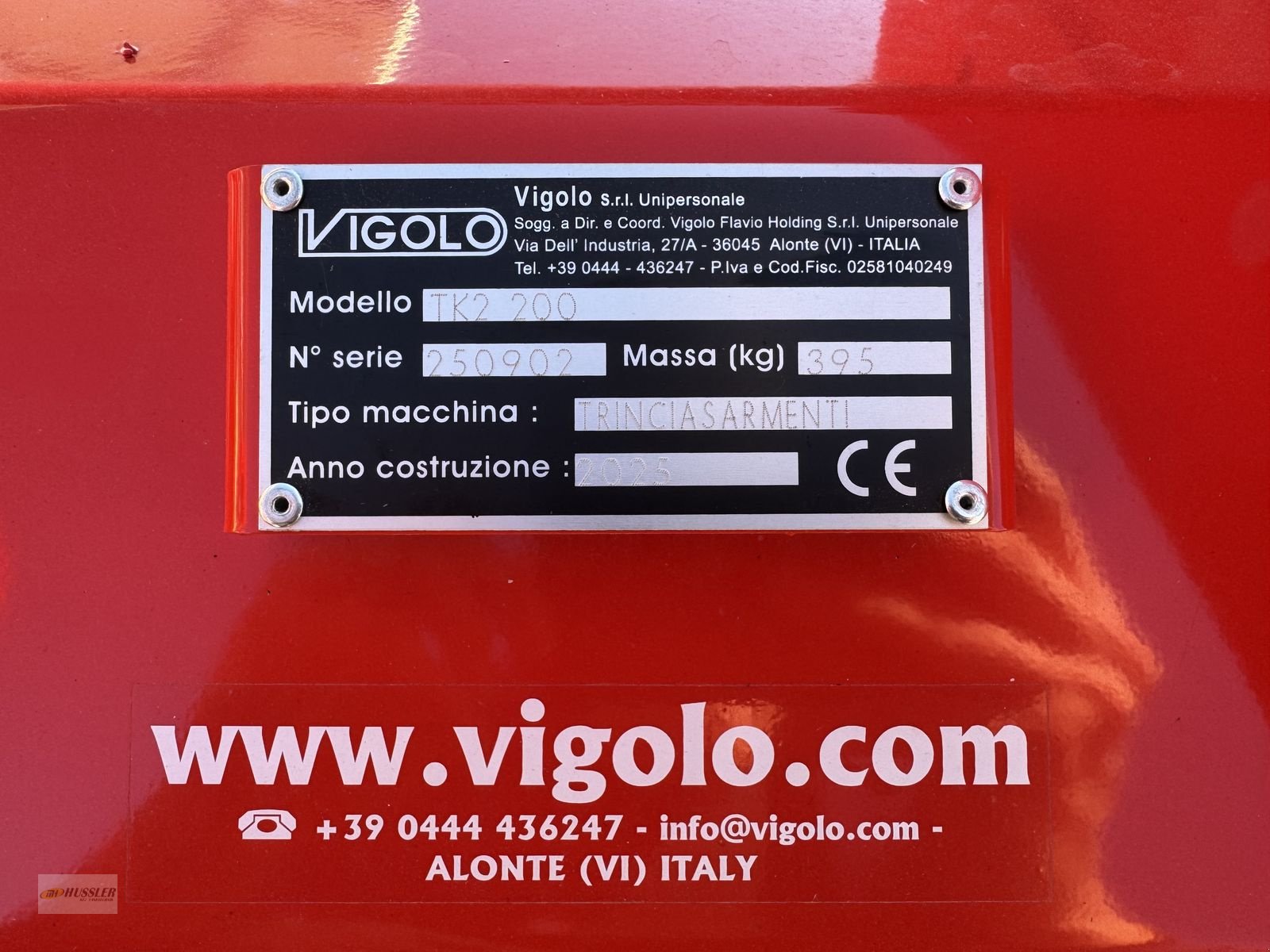 Mulchgerät & Häckselgerät Türe ait Vigolo TK2 200, Neumaschine içinde Söding- Sankt. Johann (resim 5)