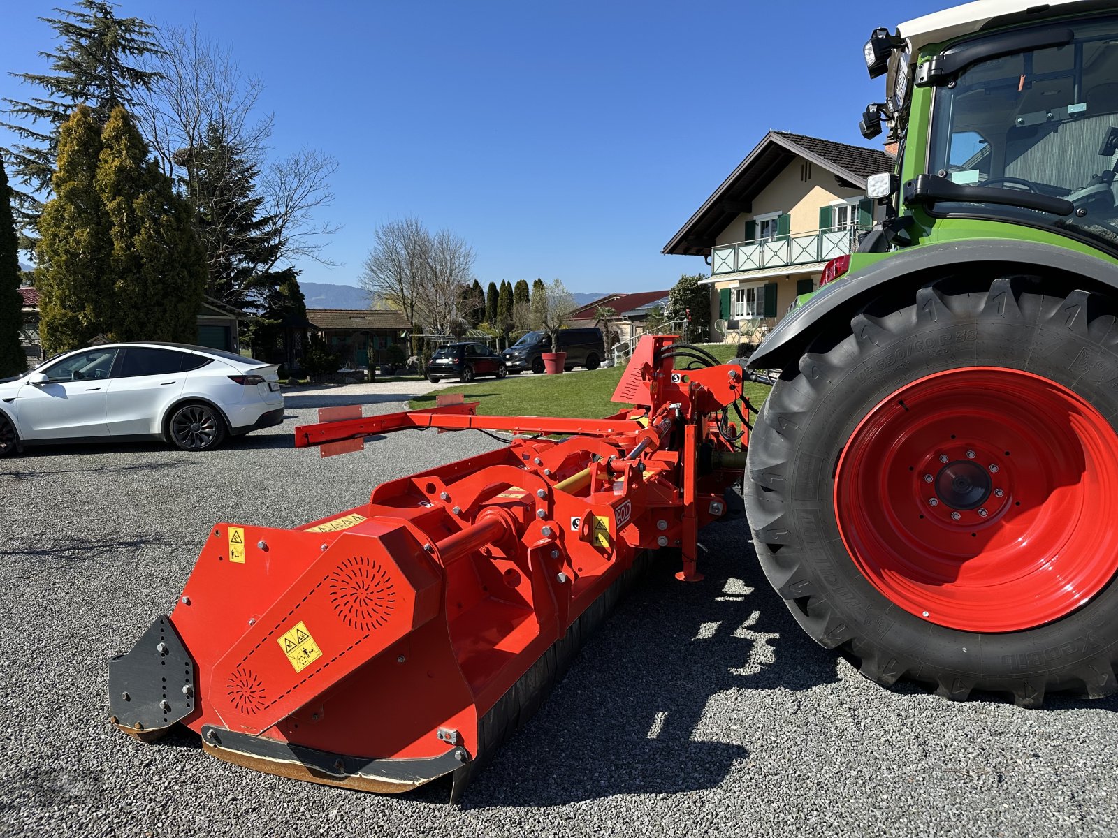 Mulchgerät & Häckselgerät des Typs Vigolo TST V20 500 Schlegelmulcher Häcksler Klappbar schwere Ausführung!, Gebrauchtmaschine in Rankweil (Bild 2)