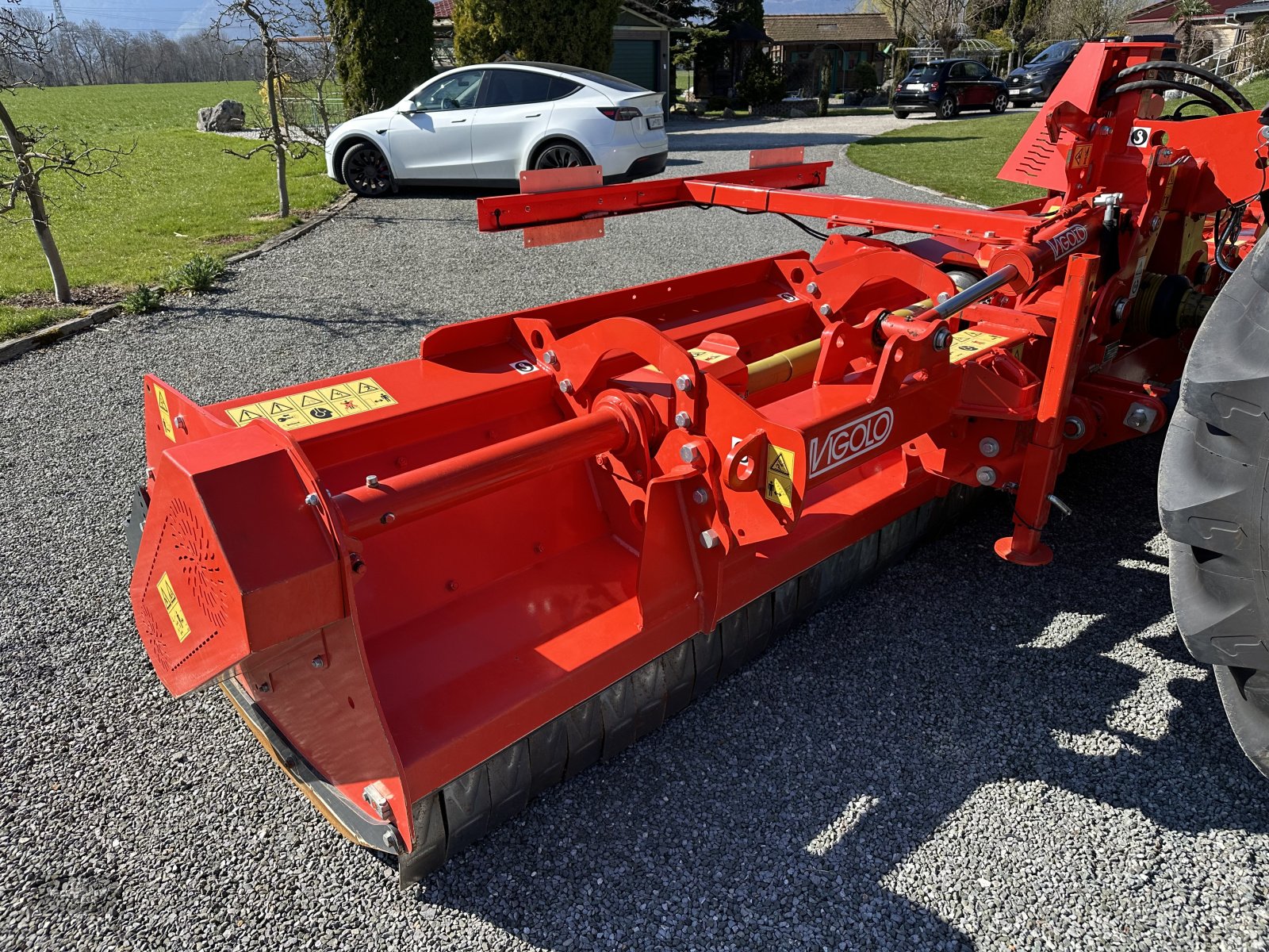 Mulchgerät & Häckselgerät des Typs Vigolo TST V20 500 Schlegelmulcher Häcksler Klappbar schwere Ausführung!, Gebrauchtmaschine in Rankweil (Bild 3)