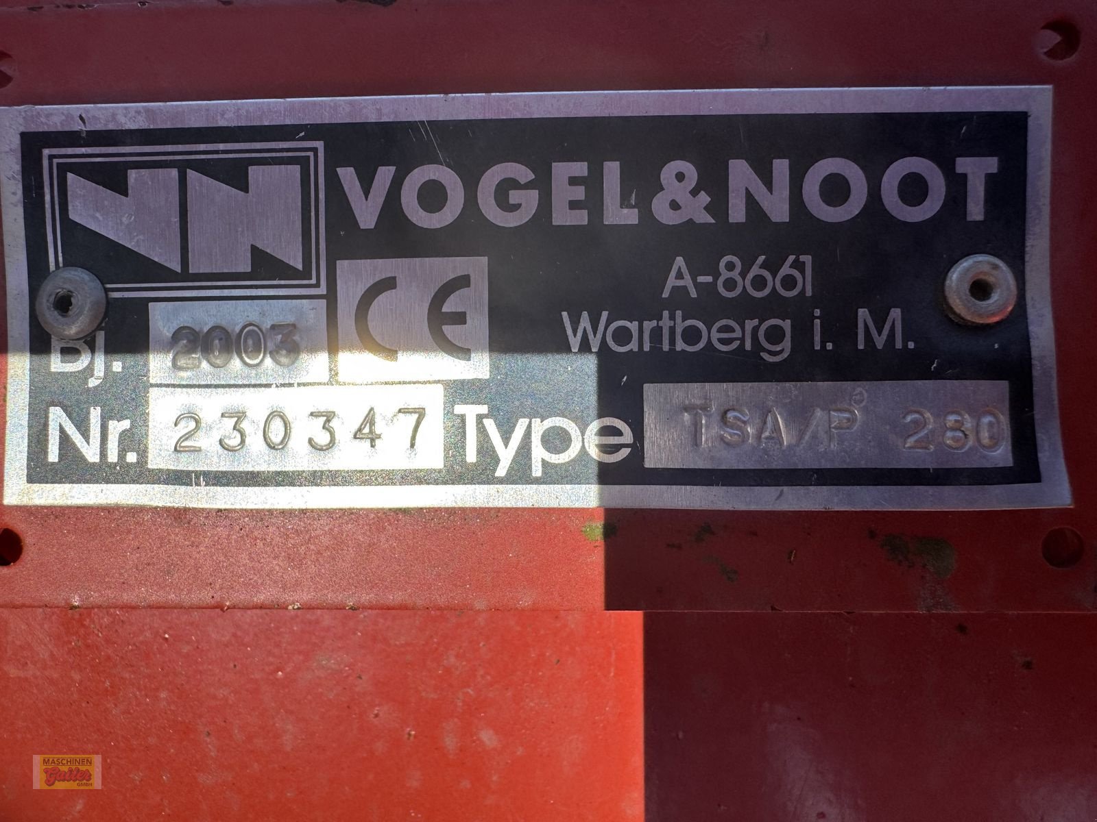 Mulchgerät & Häckselgerät Türe ait Vogel & Noot TSA/P 280 Heckmulcher in gutem Zustand, Gebrauchtmaschine içinde Kötschach (resim 28)