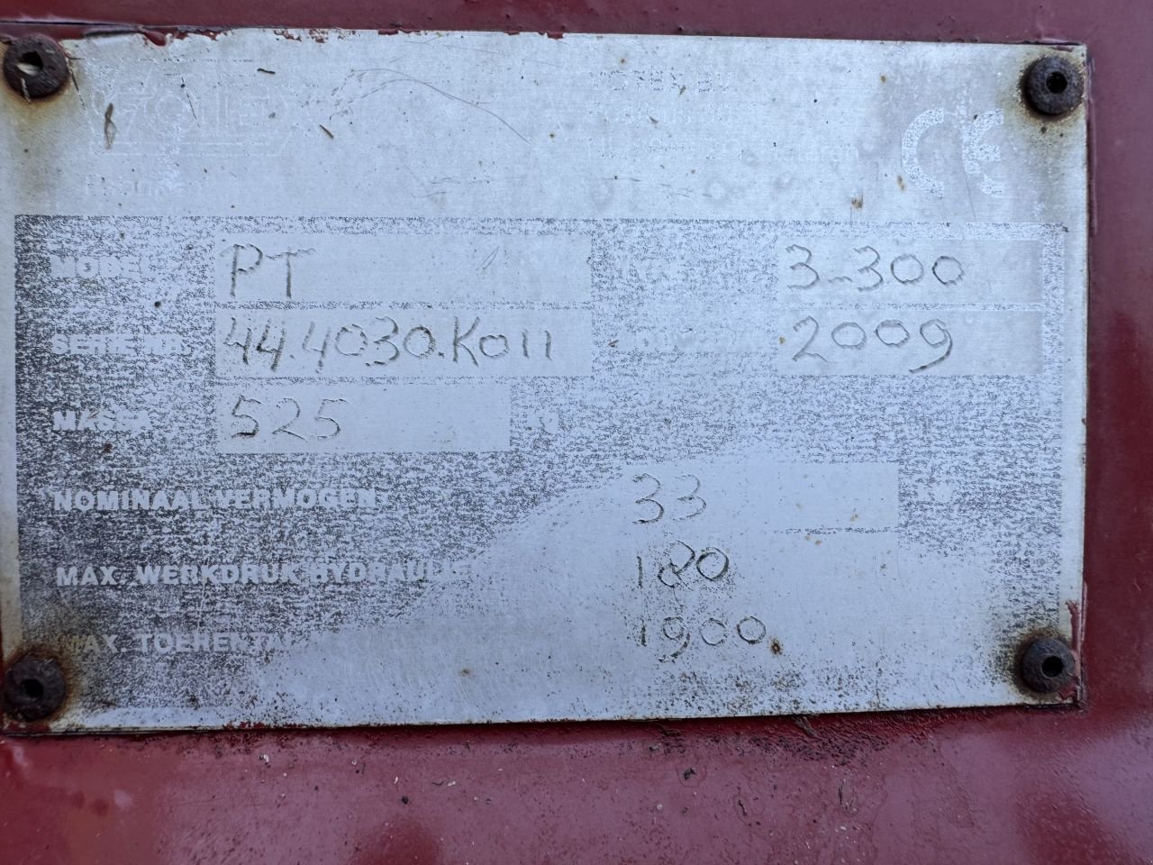 Mulchgerät & Häckselgerät van het type Votex PT3-300, Gebrauchtmaschine in Wenum Wiesel (Foto 2)