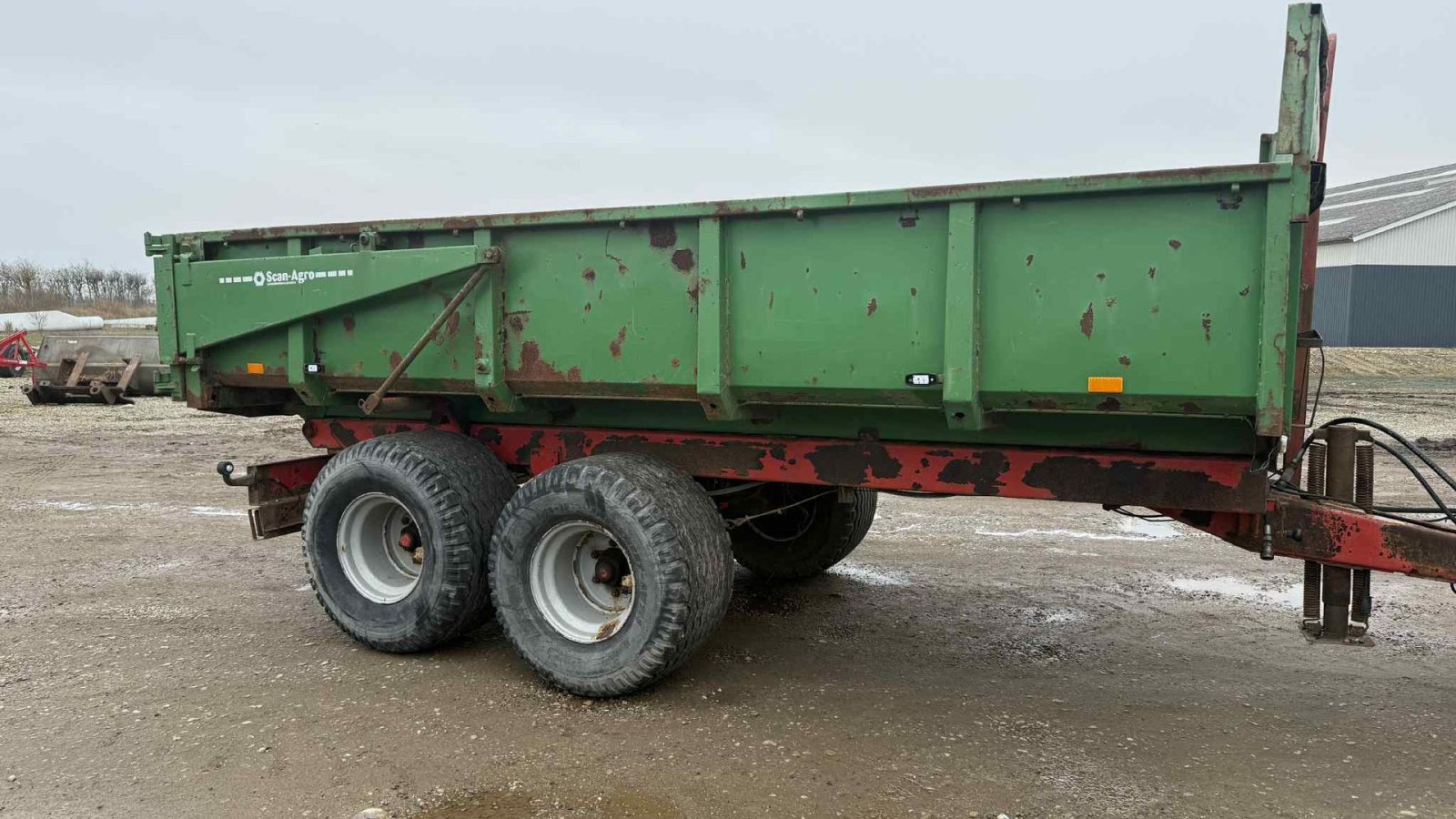 Muldenkipper typu Agro 12 ton tipvogn, Gebrauchtmaschine w Rødekro (Zdjęcie 3)
