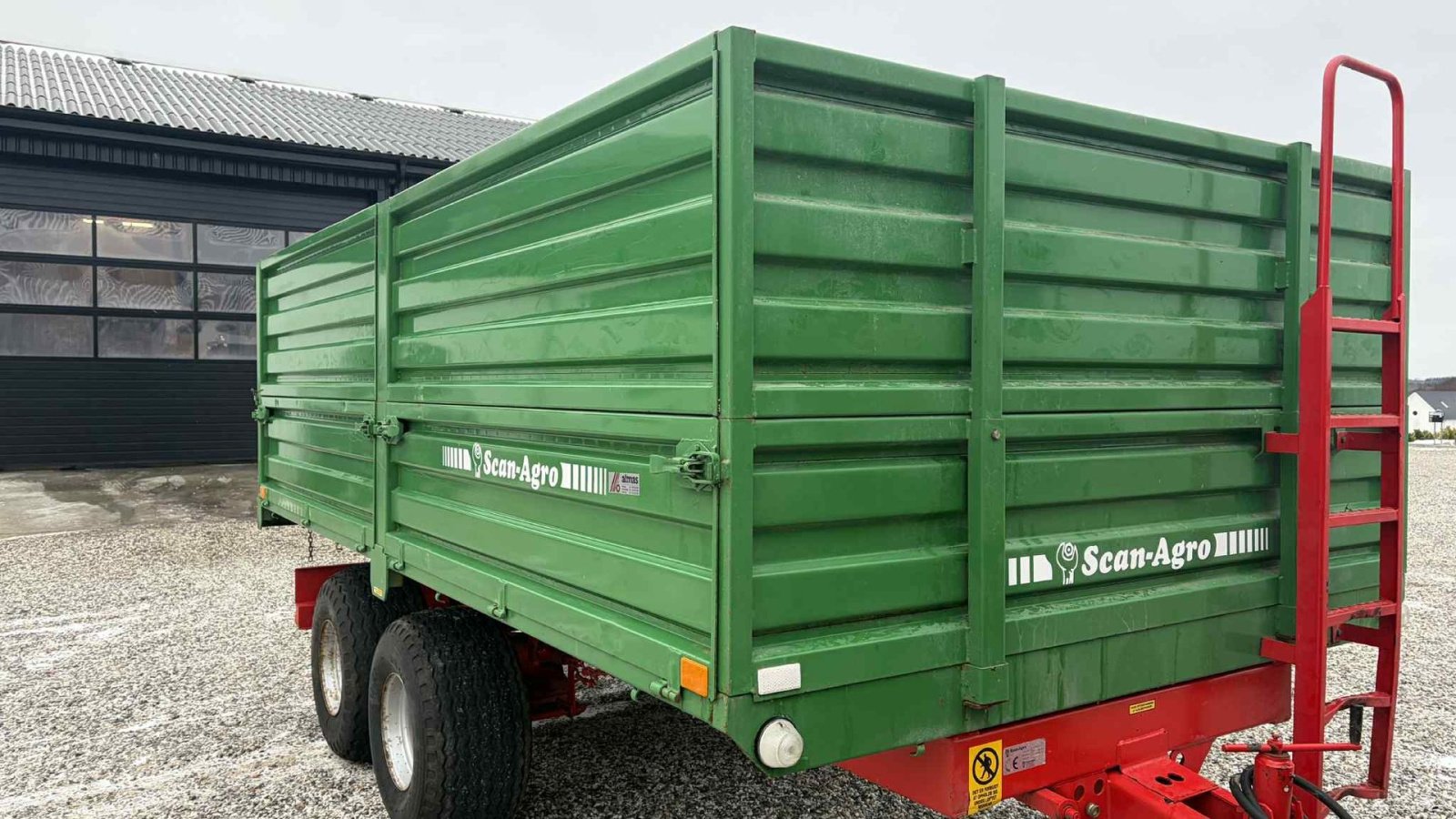 Muldenkipper del tipo Agro 12 ton tipvogn, Gebrauchtmaschine en Mariager (Imagen 3)