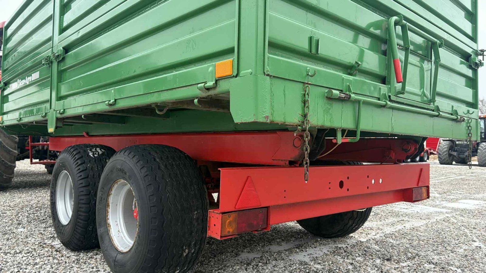 Muldenkipper del tipo Agro 12 ton tipvogn, Gebrauchtmaschine en Mariager (Imagen 8)