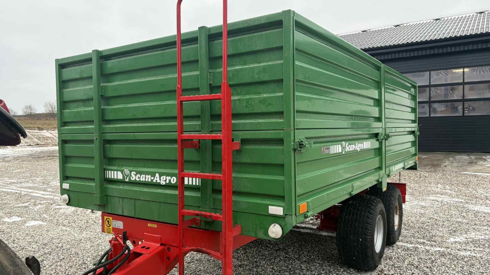 Muldenkipper del tipo Agro 12 ton tipvogn, Gebrauchtmaschine en Mariager (Imagen 2)