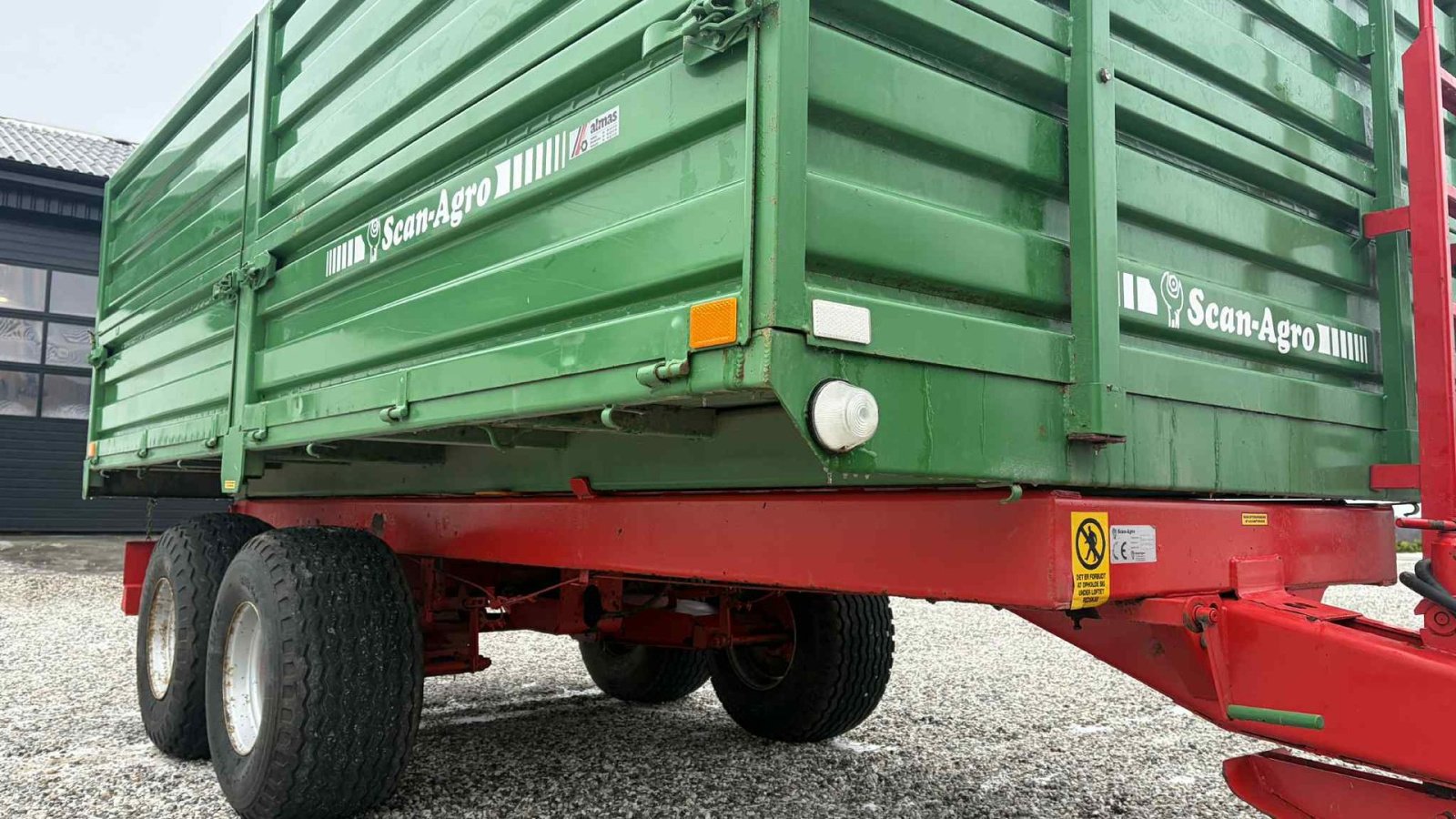 Muldenkipper del tipo Agro 12 ton tipvogn, Gebrauchtmaschine en Mariager (Imagen 4)