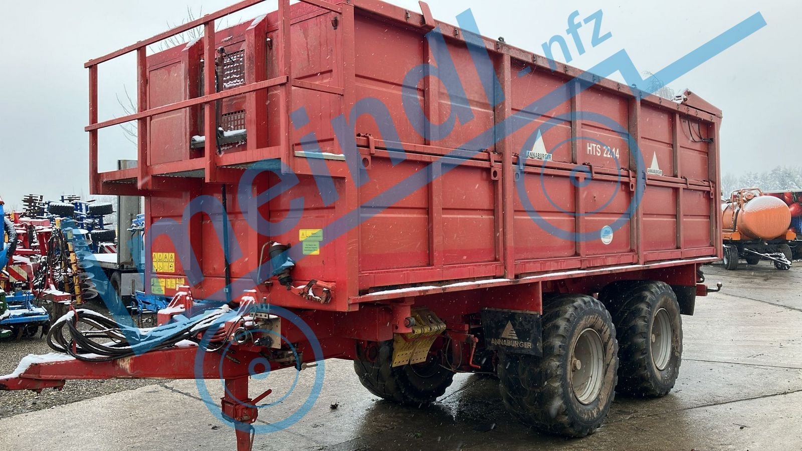 Muldenkipper a típus Annaburger HTS 22.14 Muldenkipper, Gebrauchtmaschine ekkor: Eferding (Kép 10)