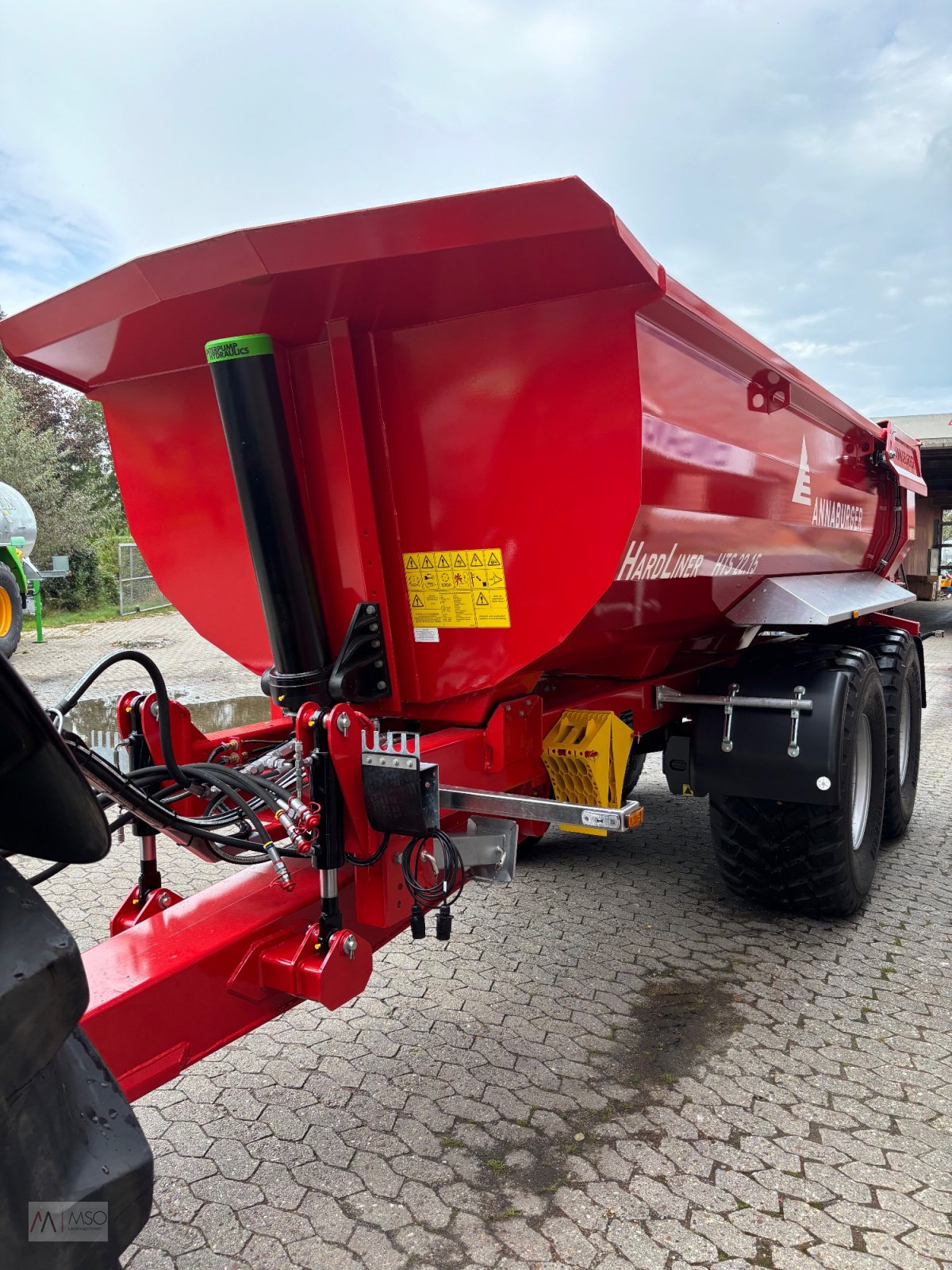 Muldenkipper Türe ait Annaburger HTS 22.15 Vorführer, Gebrauchtmaschine içinde Berumerfehn (resim 4)