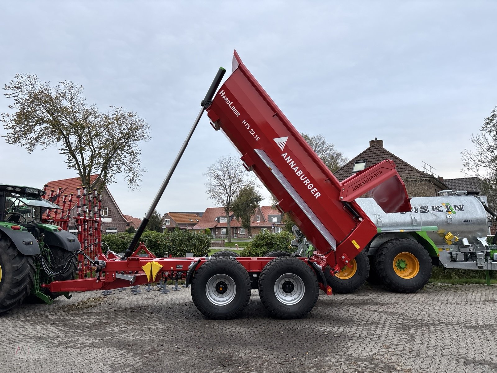 Muldenkipper Türe ait Annaburger HTS 22.15 Vorführer, Gebrauchtmaschine içinde Berumerfehn (resim 9)