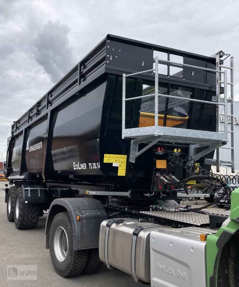 Muldenkipper of the type Annaburger Sattelmulde TS 30A.14 opt. mit Dollyachse, Neumaschine in Karstädt (Picture 4)