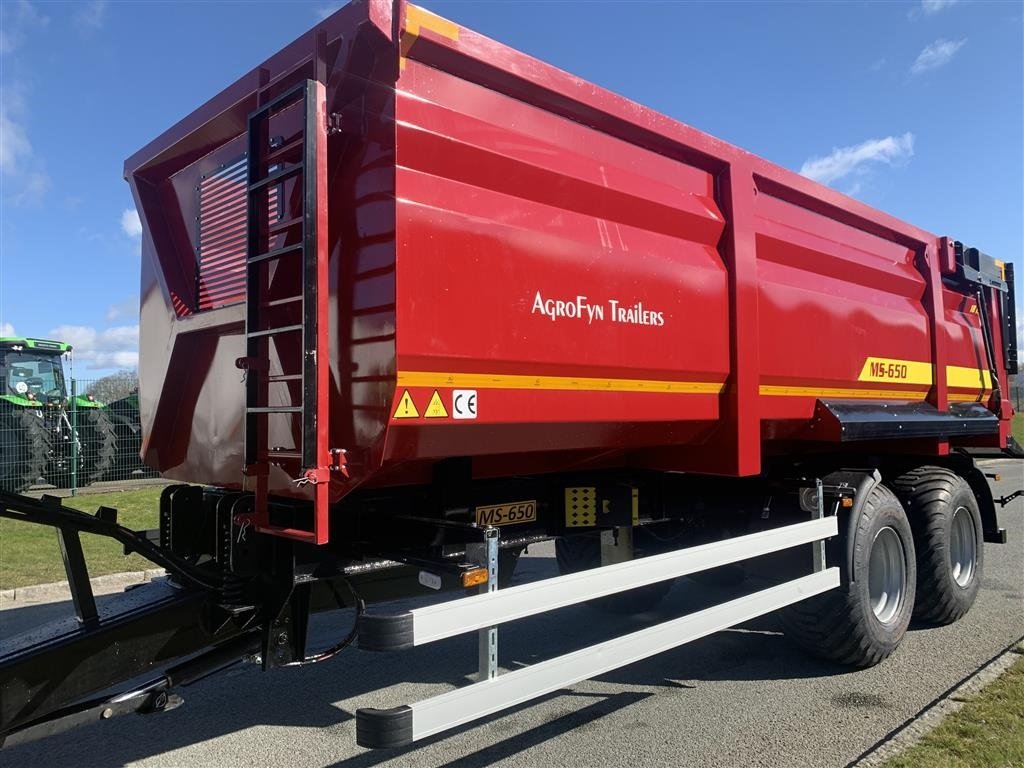 Muldenkipper of the type AS Trailers 18 tons bagtipvogn, Gebrauchtmaschine in Ringe (Picture 11)