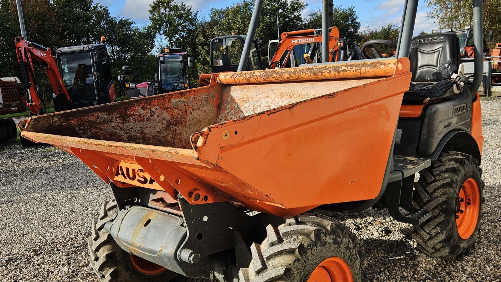 Muldenkipper of the type Ausa D 201 RH / 1300 timer / 2 tons lasteevne / velholdt, Gebrauchtmaschine in Arden (Picture 3)