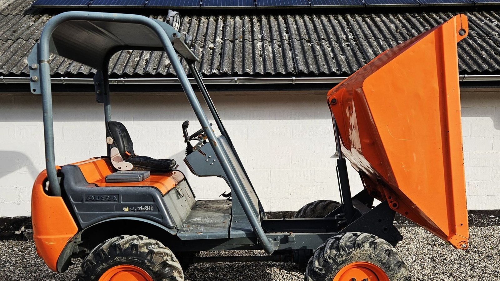 Muldenkipper of the type Ausa D 201 RH / 1300 timer / 2 tons lasteevne / velholdt, Gebrauchtmaschine in Arden (Picture 8)