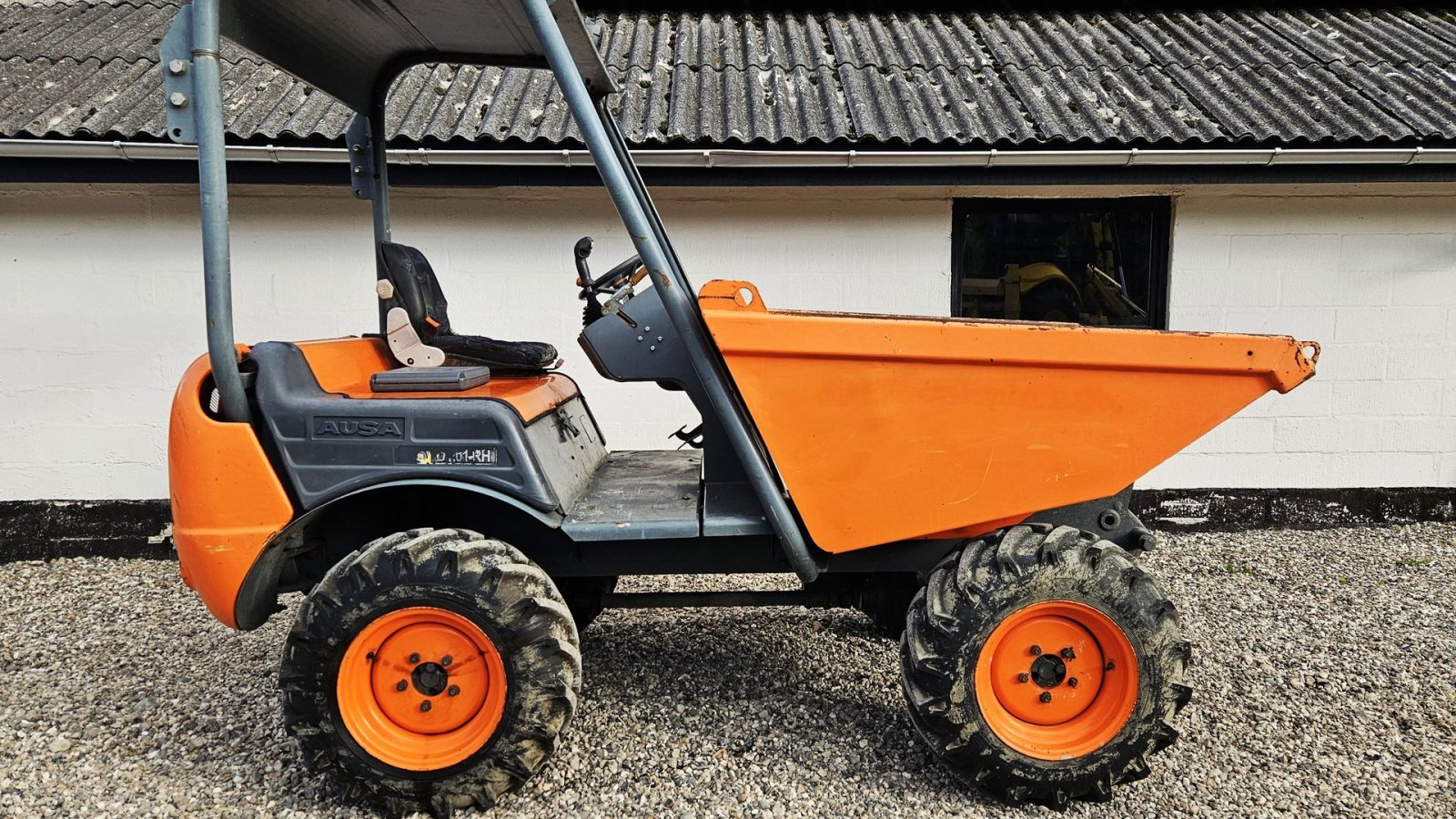 Muldenkipper of the type Ausa D 201 RH / 1300 timer / 2 tons lasteevne / velholdt, Gebrauchtmaschine in Arden (Picture 1)