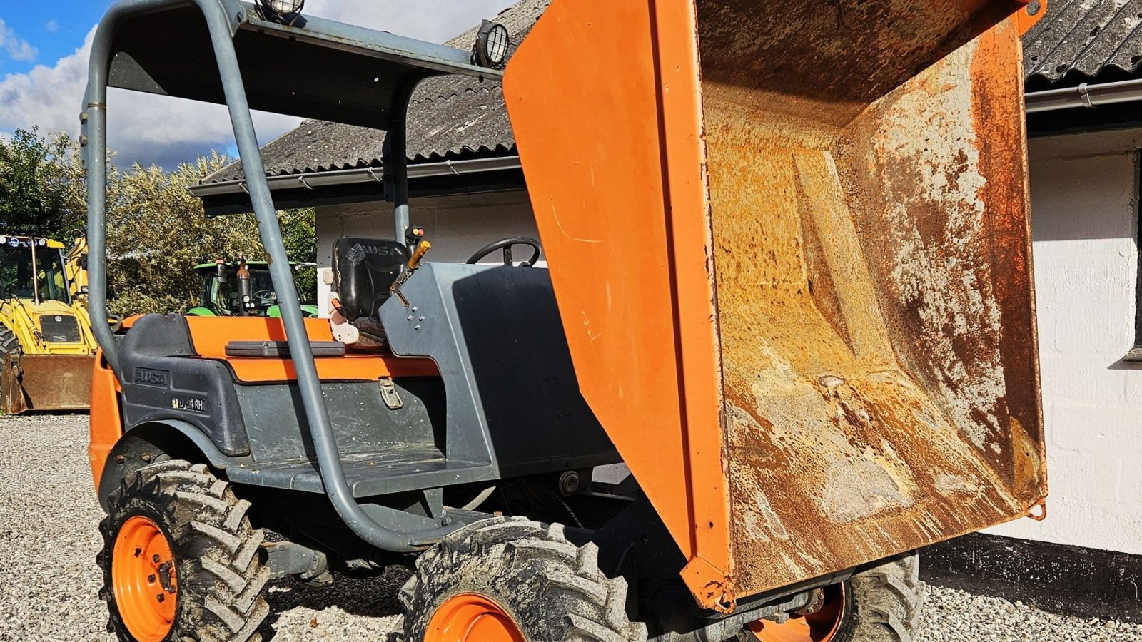 Muldenkipper of the type Ausa D 201 RH / 1300 timer / 2 tons lasteevne / velholdt, Gebrauchtmaschine in Arden (Picture 9)