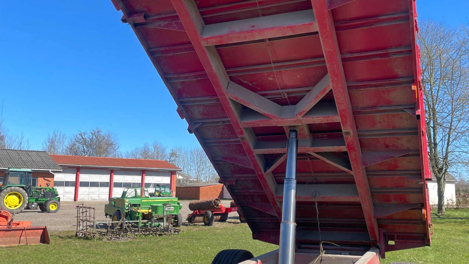 Muldenkipper Türe ait Baastrup 12 ton, Gebrauchtmaschine içinde Vejle (resim 5)