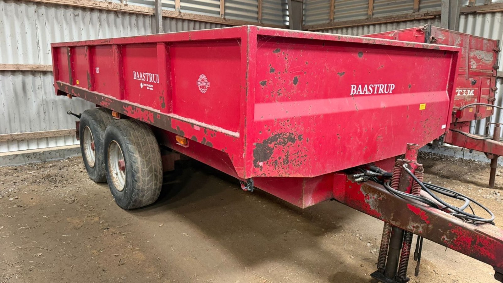 Muldenkipper от тип Baastrup 12T dumpertrailer, Gebrauchtmaschine в Gjerlev J. (Снимка 1)