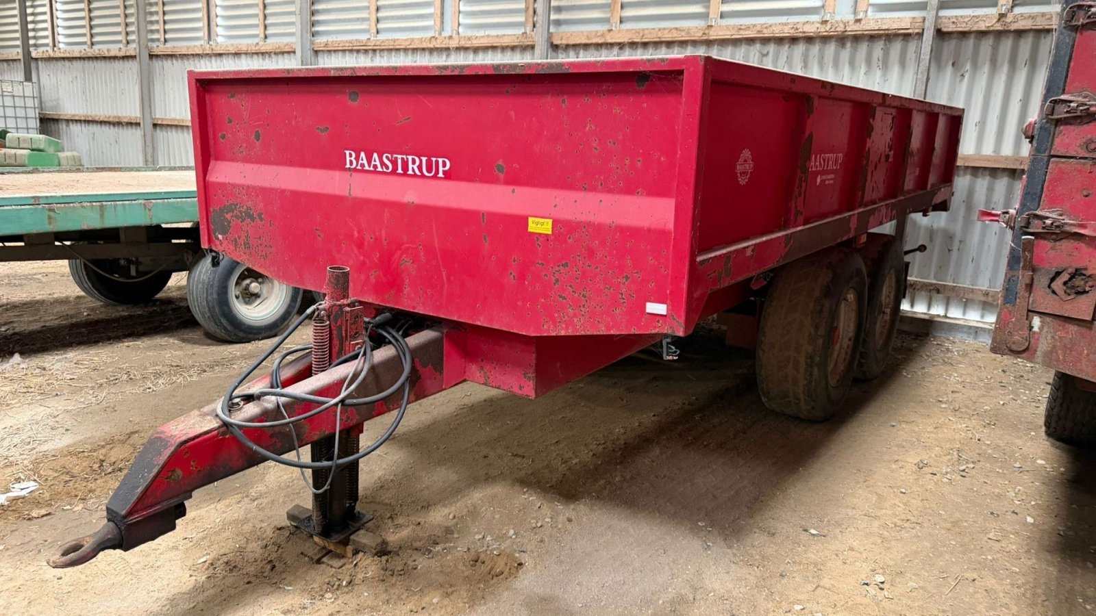 Muldenkipper του τύπου Baastrup 12T dumpertrailer, Gebrauchtmaschine σε Gjerlev J. (Φωτογραφία 2)