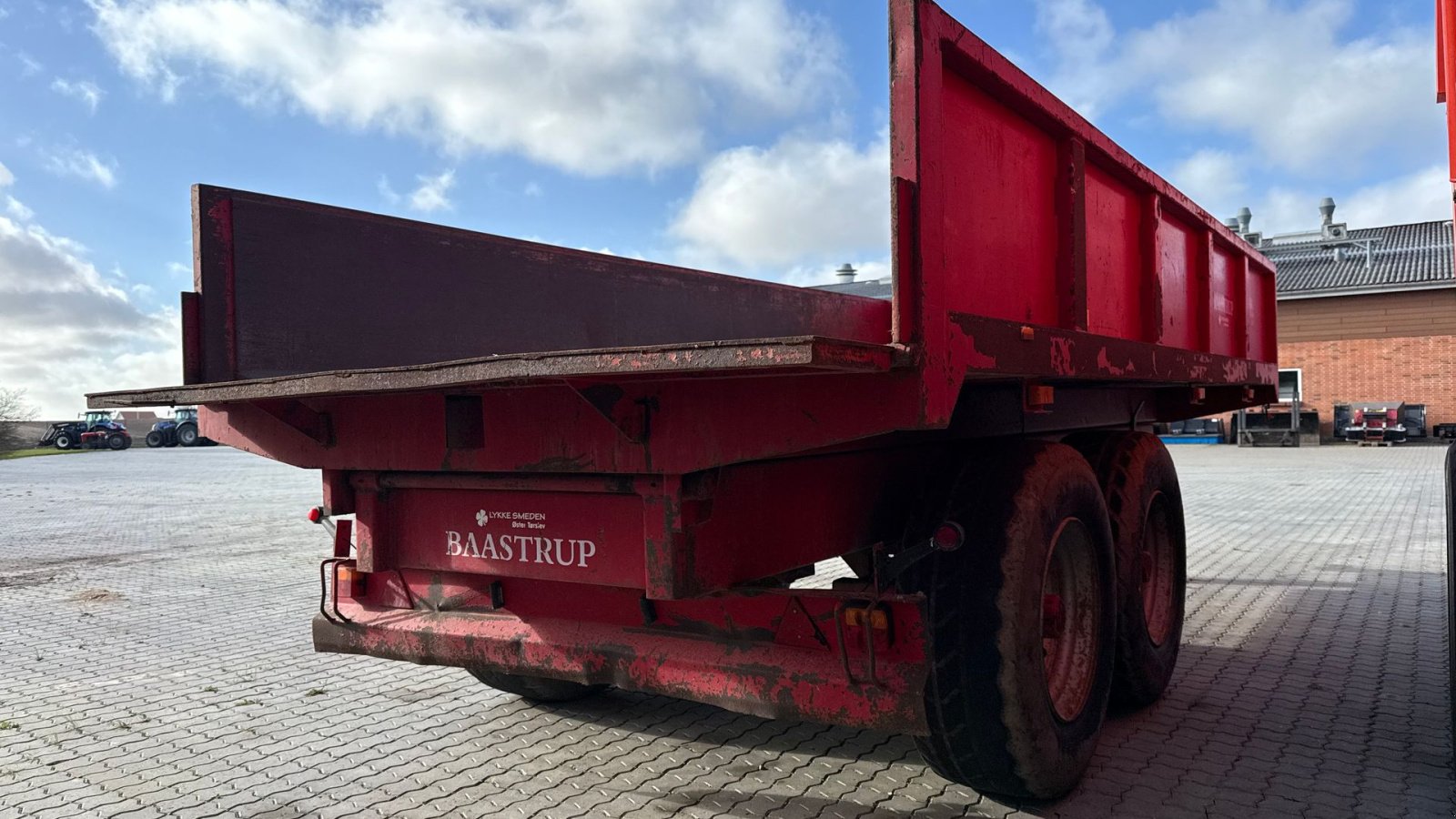 Muldenkipper tipa Baastrup 12T dumpertrailer, Gebrauchtmaschine u Gjerlev J. (Slika 7)