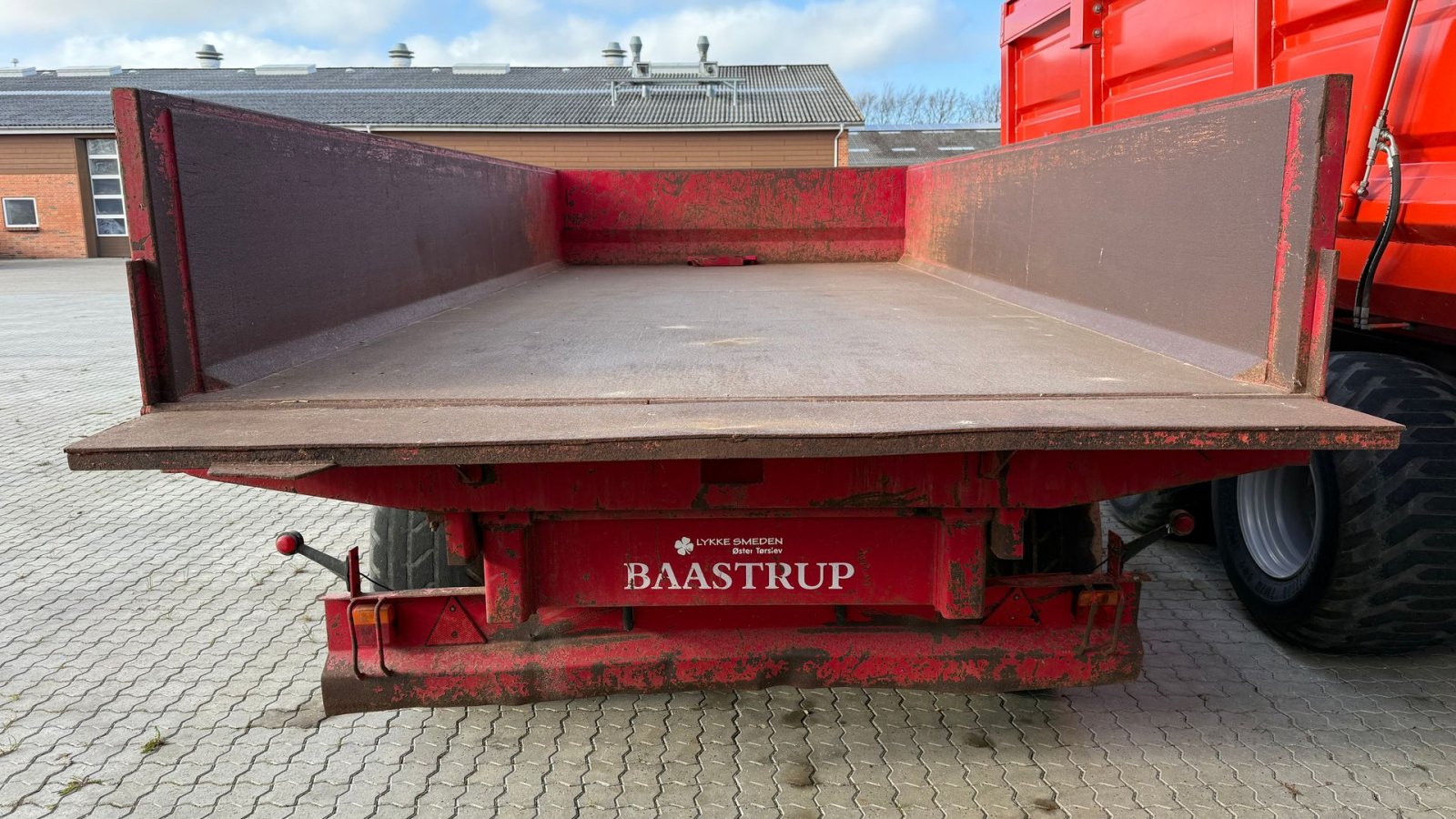 Muldenkipper tipa Baastrup 12T dumpertrailer, Gebrauchtmaschine u Gjerlev J. (Slika 5)