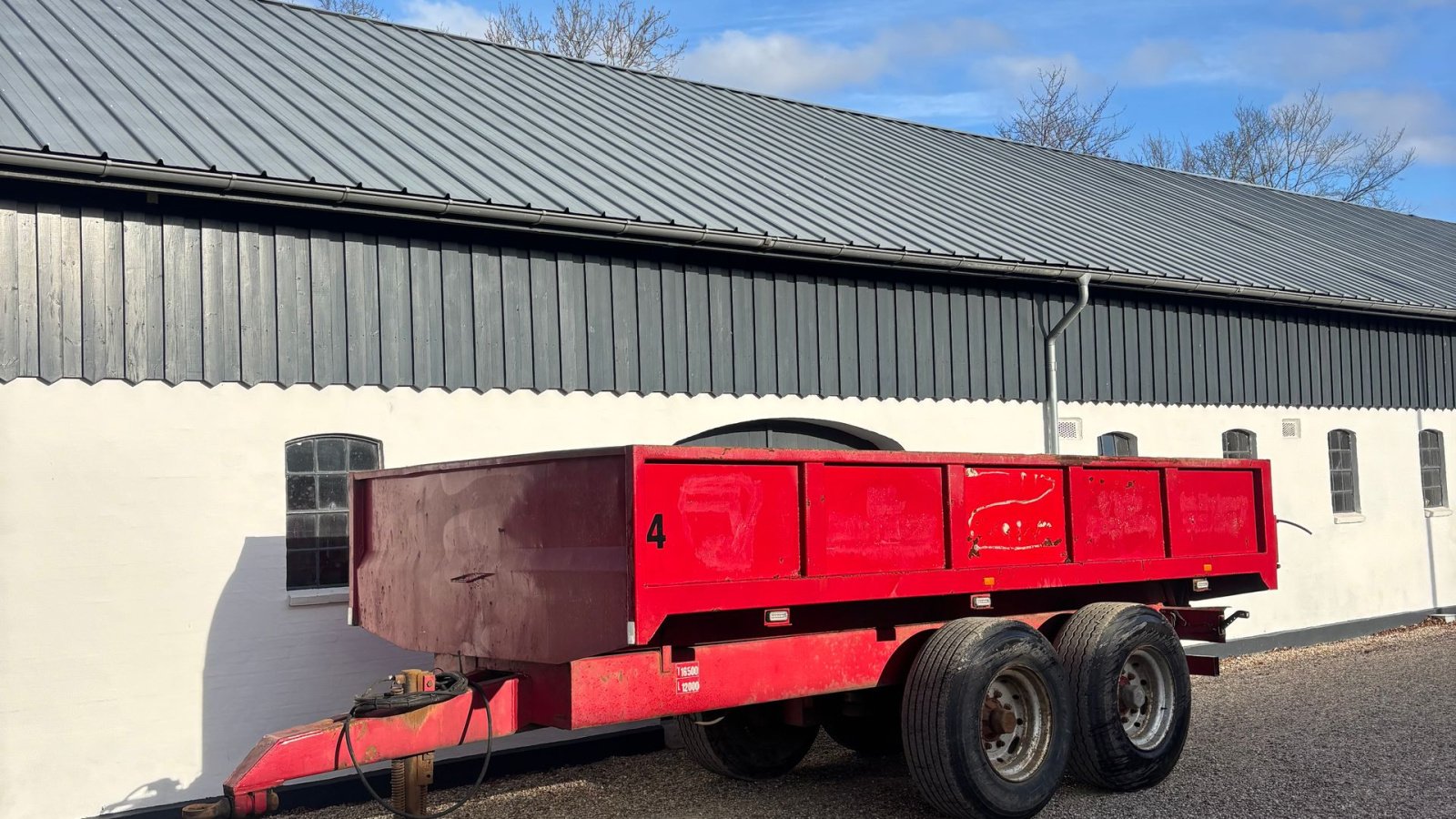 Muldenkipper of the type Baastrup 16t Jordvogn, Gebrauchtmaschine in Horsens (Picture 1)