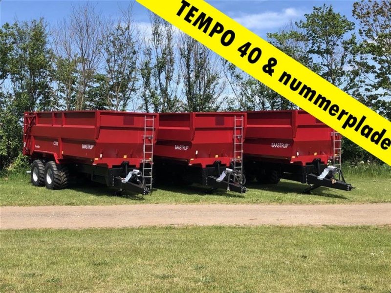 Muldenkipper типа Baastrup 18t CTS - 26,5" hjul tempo 40 & nummerplade // hydr bremse, Gebrauchtmaschine в Tønder (Фотография 1)