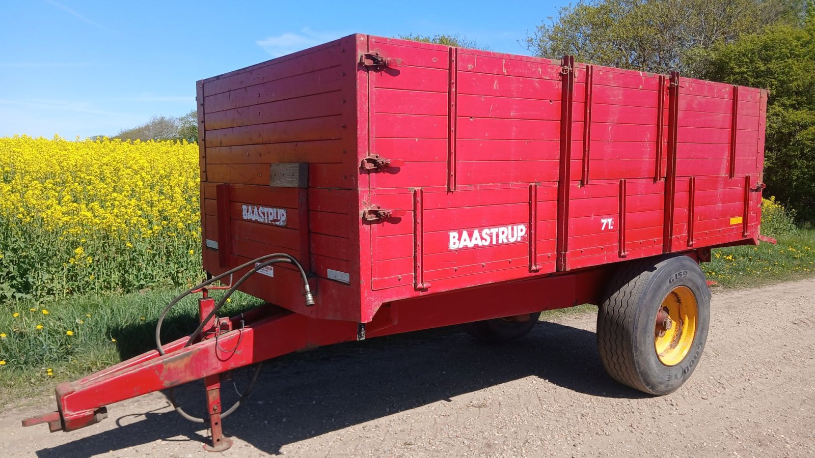 Muldenkipper typu Baastrup 7 TONS m/bremser, Gebrauchtmaschine v Varde (Obrázok 2)