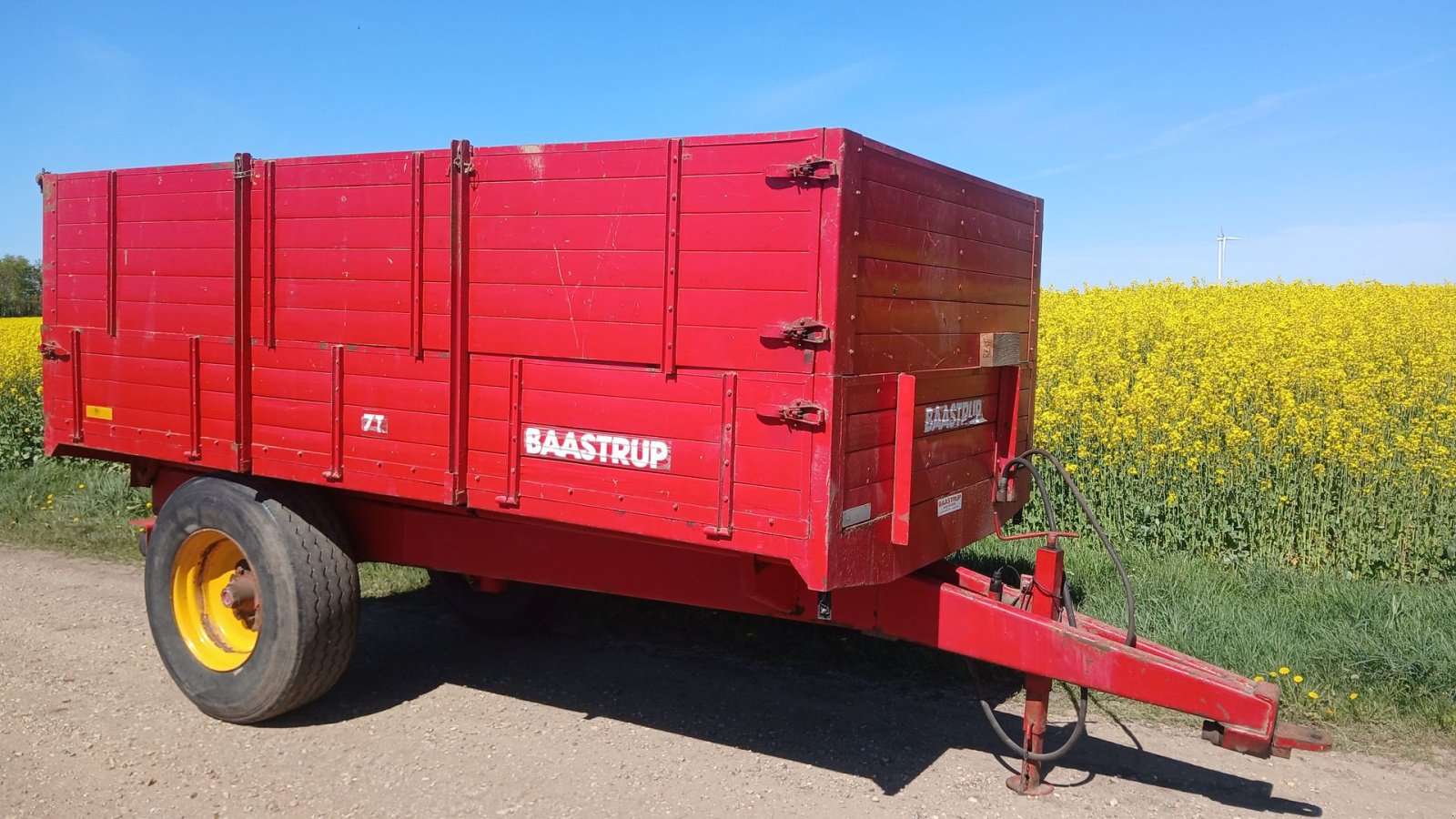 Muldenkipper typu Baastrup 7 TONS m/bremser, Gebrauchtmaschine v Varde (Obrázok 1)