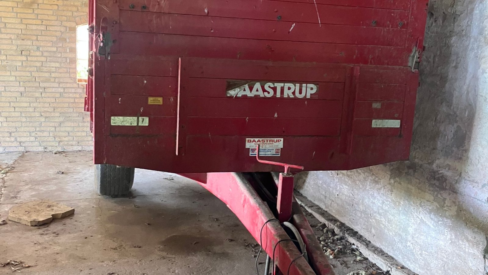 Muldenkipper tipa Baastrup 7 TONS, Gebrauchtmaschine u Gråsten (Slika 1)