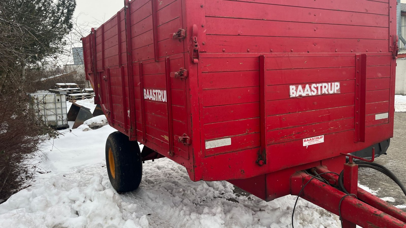 Muldenkipper типа Baastrup 7T TIPVOGN, Gebrauchtmaschine в Middelfart (Фотография 5)