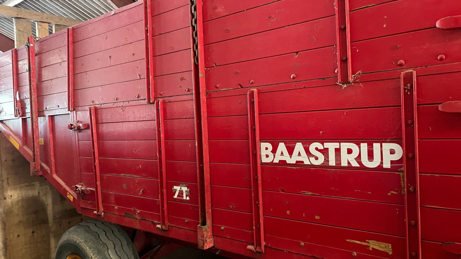 Muldenkipper типа Baastrup 7T TIPVOGN, Gebrauchtmaschine в Middelfart (Фотография 1)