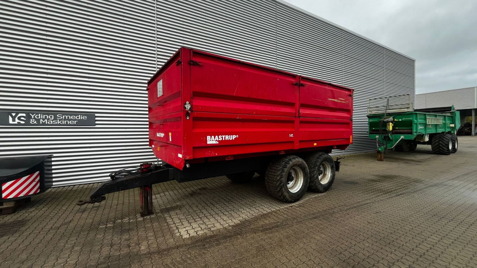Muldenkipper des Typs Baastrup BTS 14 tons tipvogn, Gebrauchtmaschine in Horsens (Bild 1)