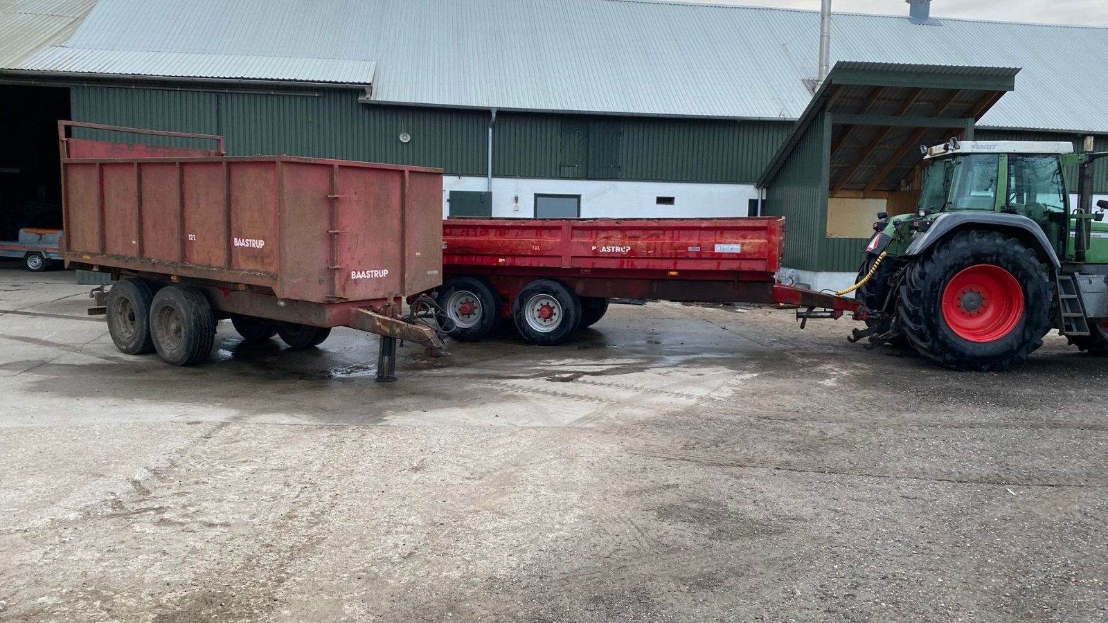Muldenkipper van het type Baastrup BTS 16 KØBES, Gebrauchtmaschine in Haderslev (Foto 1)
