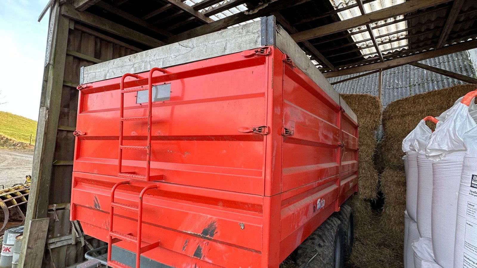 Muldenkipper van het type Baastrup BTS 16 KØBES, Gebrauchtmaschine in Haderslev (Foto 2)