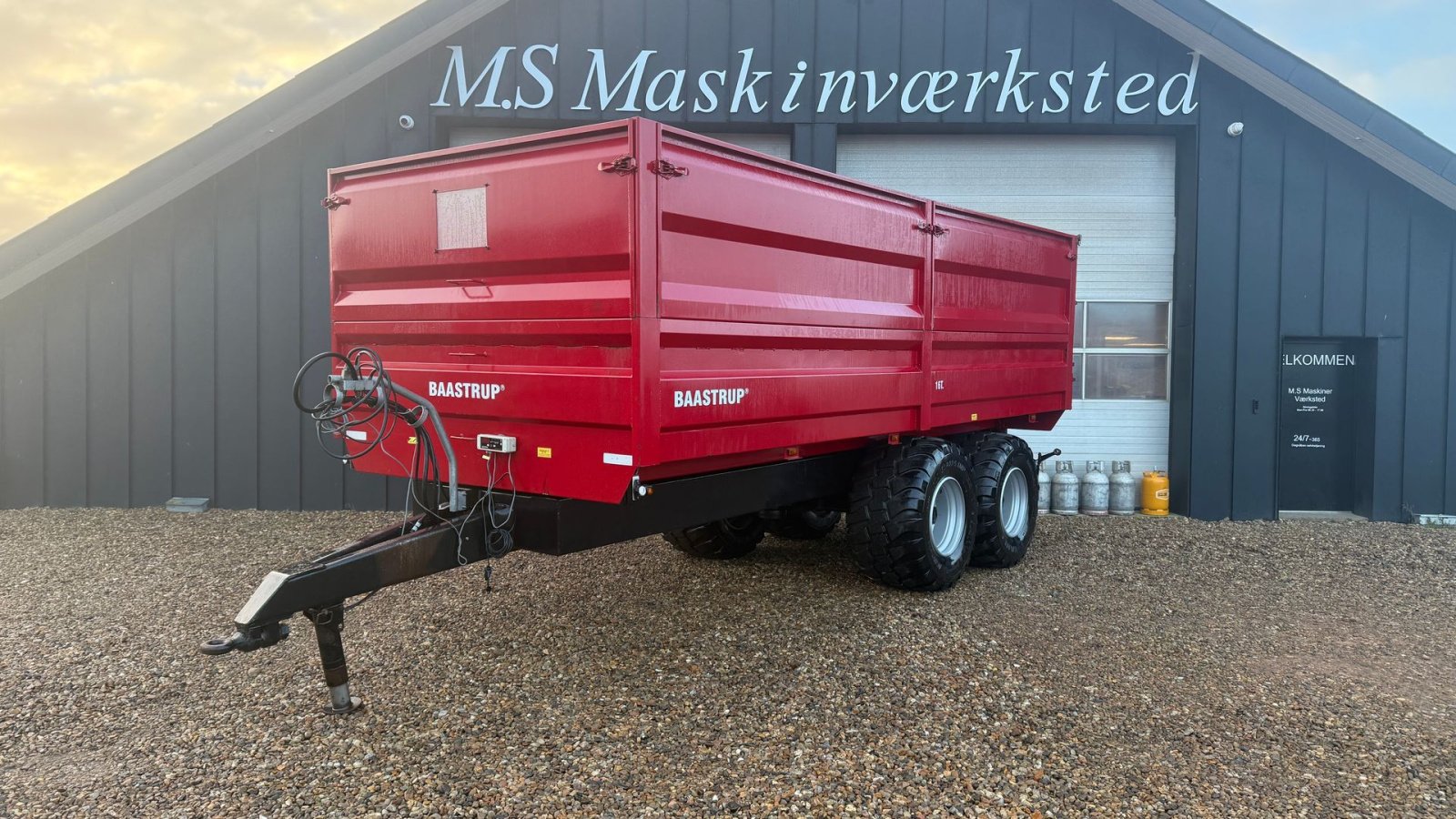 Muldenkipper типа Baastrup BTS 16 tons BTS 16T, Gebrauchtmaschine в Hejnsvig (Фотография 1)