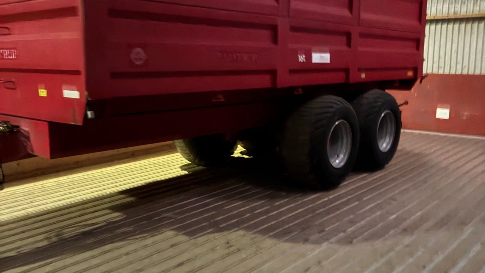 Muldenkipper Türe ait Baastrup BTS 16, Gebrauchtmaschine içinde Hjørring (resim 1)