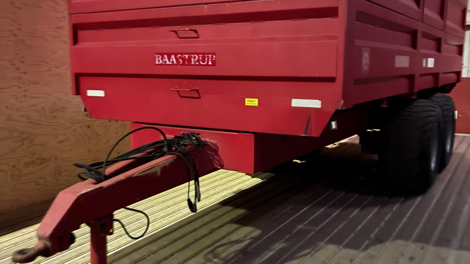 Muldenkipper Türe ait Baastrup BTS 16, Gebrauchtmaschine içinde Hjørring (resim 2)