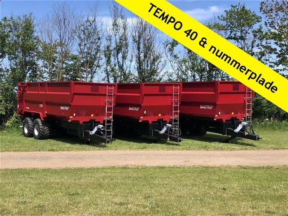 Muldenkipper za tip Baastrup CTS 18 new line luft bremser // demo // tempo40, Gebrauchtmaschine u Tønder (Slika 1)