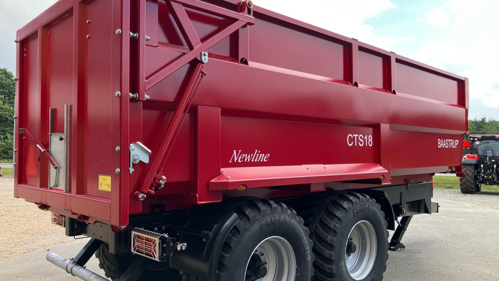 Muldenkipper del tipo Baastrup CTS 18 new line Luftbremser, Gebrauchtmaschine In Grindsted (Immagine 9)