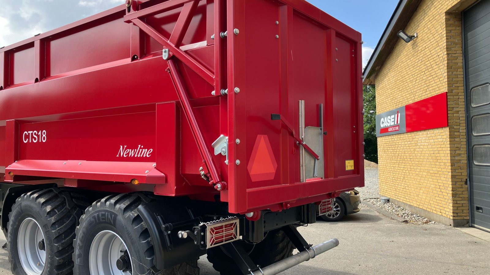 Muldenkipper del tipo Baastrup CTS 18 new line Luftbremser, Gebrauchtmaschine In Grindsted (Immagine 3)