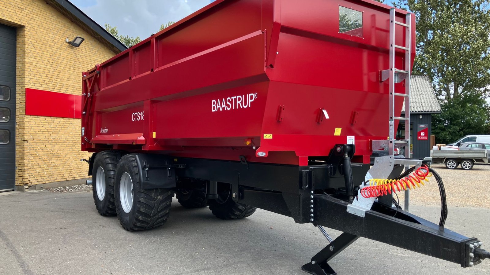 Muldenkipper del tipo Baastrup CTS 18 new line Luftbremser, Gebrauchtmaschine In Grindsted (Immagine 5)