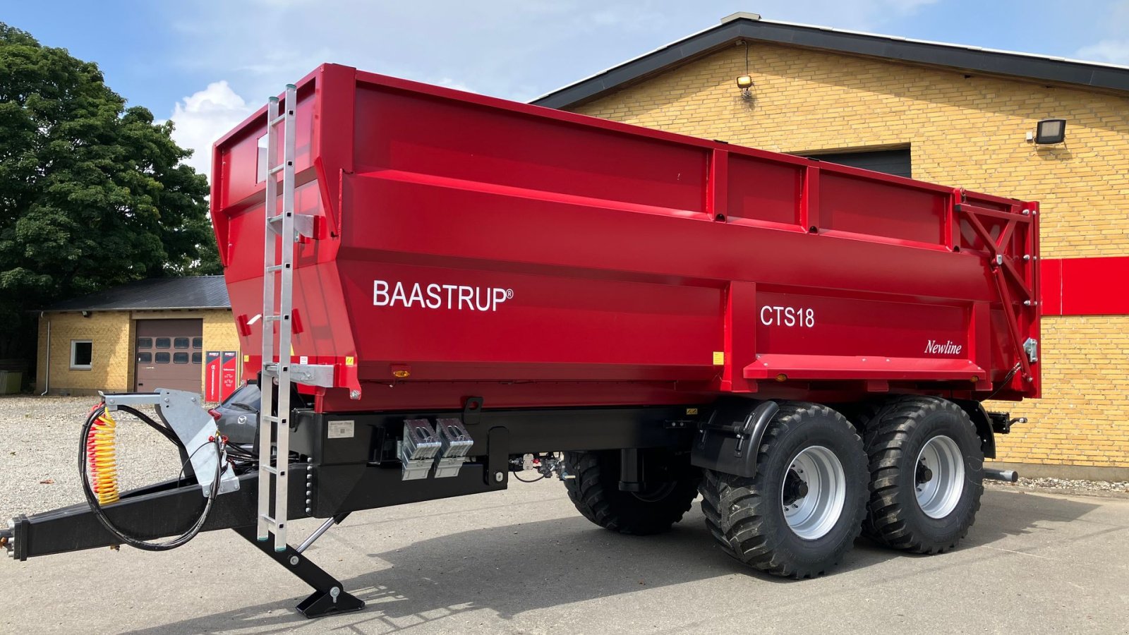 Muldenkipper del tipo Baastrup CTS 18 new line Luftbremser, Gebrauchtmaschine In Grindsted (Immagine 1)