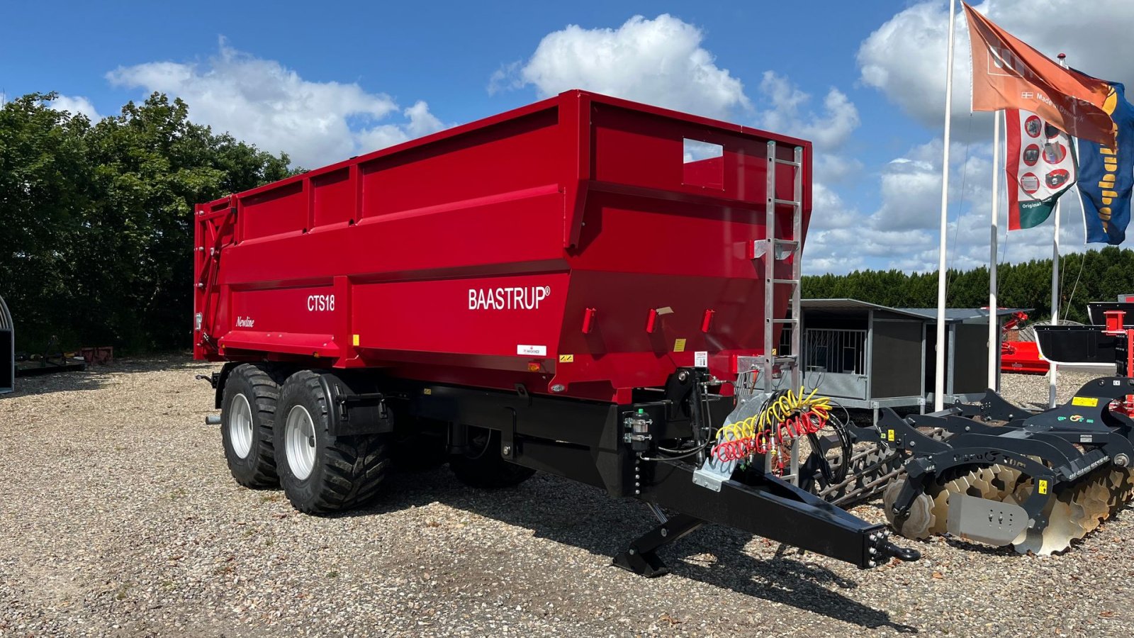 Muldenkipper typu Baastrup CTS 18 new line, Gebrauchtmaschine v Skive (Obrázek 1)