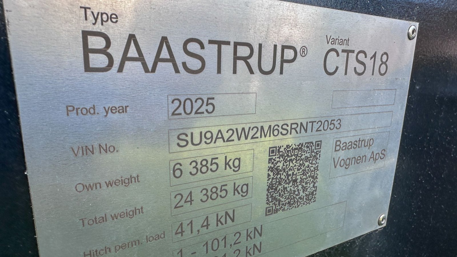 Muldenkipper типа Baastrup CTS 18 tons, Gebrauchtmaschine в Roskilde (Фотография 13)