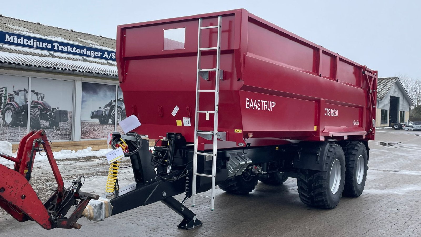 Muldenkipper del tipo Baastrup CTS18/20, Gebrauchtmaschine In Nimtofte (Immagine 2)