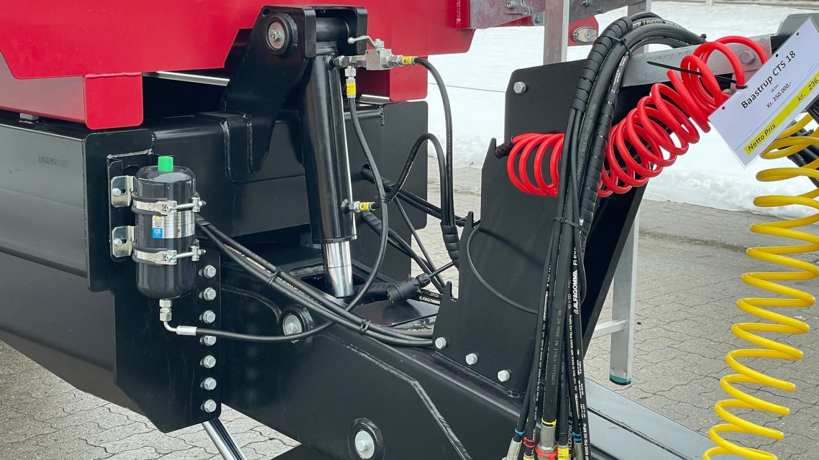 Muldenkipper del tipo Baastrup CTS18/20, Gebrauchtmaschine In Nimtofte (Immagine 3)