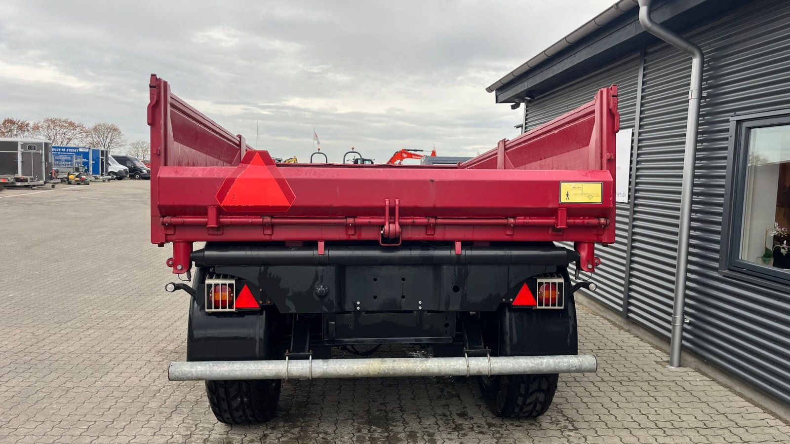 Muldenkipper tipa Baastrup ets 12-3w 12 tons Entreprenørvogn, Gebrauchtmaschine u Rønnede (Slika 3)